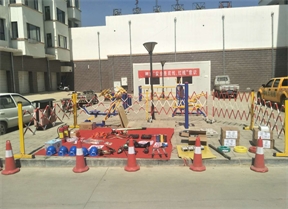 烏蘭察布市老舊計量改造開工現(xiàn)場